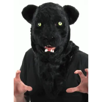 Black Panther Mouth Mover Mask