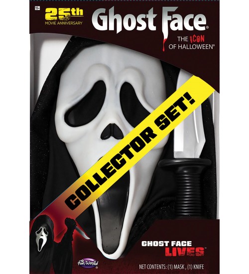 Ghost Face Scream 25th Anniversary Collector Set